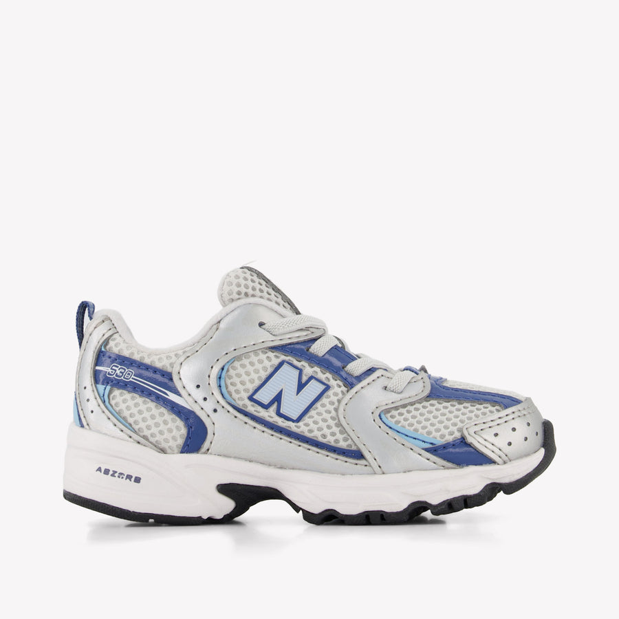 New Balance 530 Kinder Unisex Sneakers in Zilver