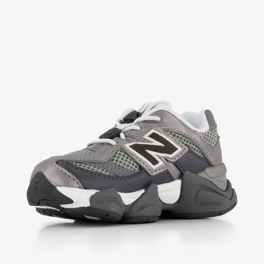 New Balance I9060 Unisex Sneakers in Donker Grijs