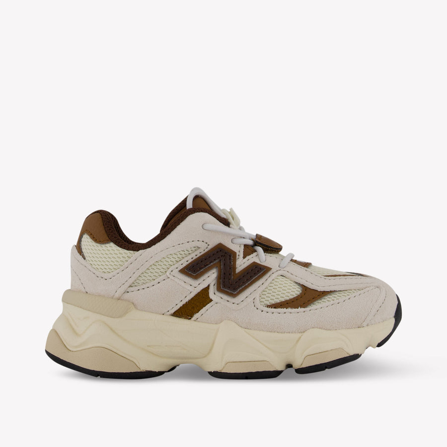 New Balance 9060 Unisex Kids Sneakers in Brown