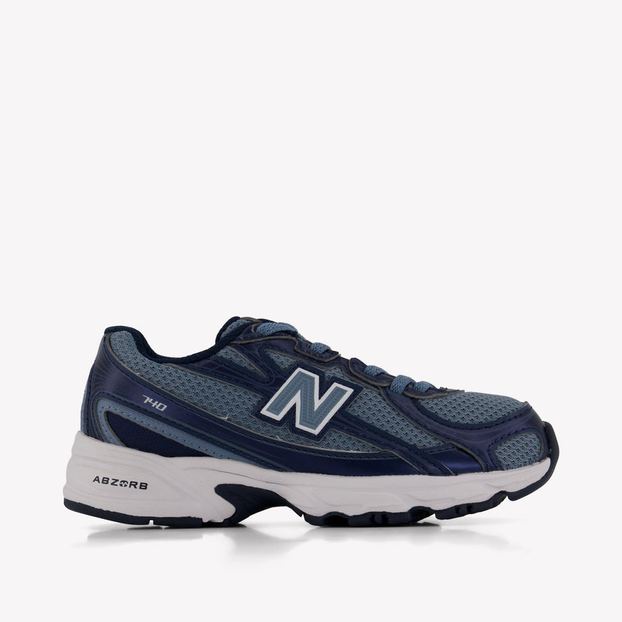 New Balance 740 Unisex Kids Sneakers in Navy