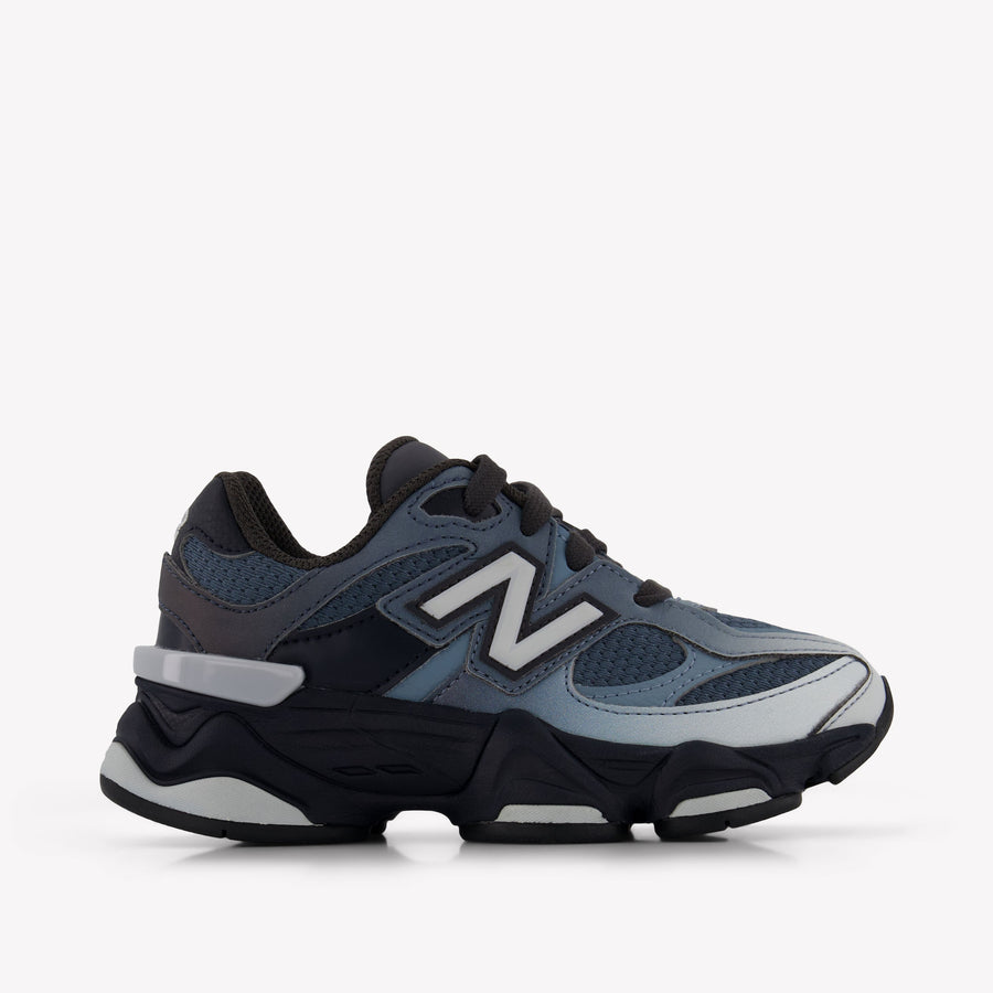 New Balance P9060 Unisex Sneakers In Donker Grijs