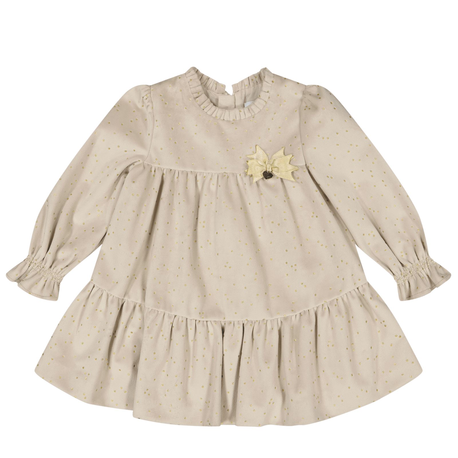 Mayoral Baby Girls Dress Beige
