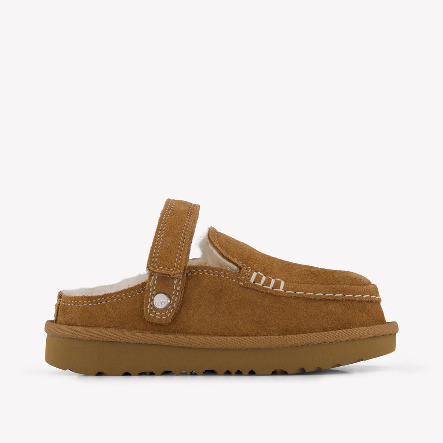 UGG Golden Star Kinder Meisjes Sloffen In Camel