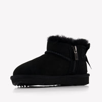 UGG Ultra Mini Bailey Bow Kinder Meisjes Laarzen In Zwart