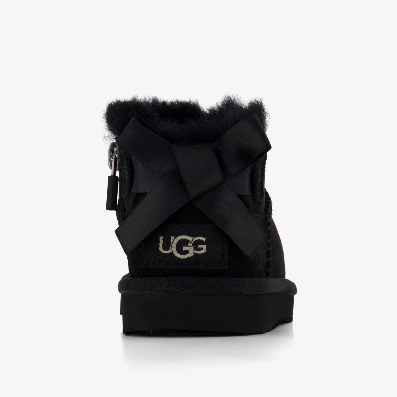 UGG Ultra Mini Bailey Bow Kinder Meisjes Laarzen In Zwart