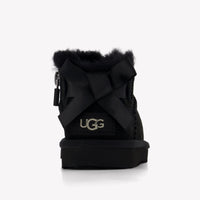 UGG Ultra Mini Bailey Bow Kinder Meisjes Laarzen In Zwart