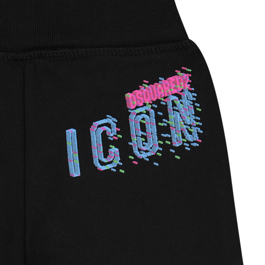 Dsquared2 Baby Unisex Broek Zwart