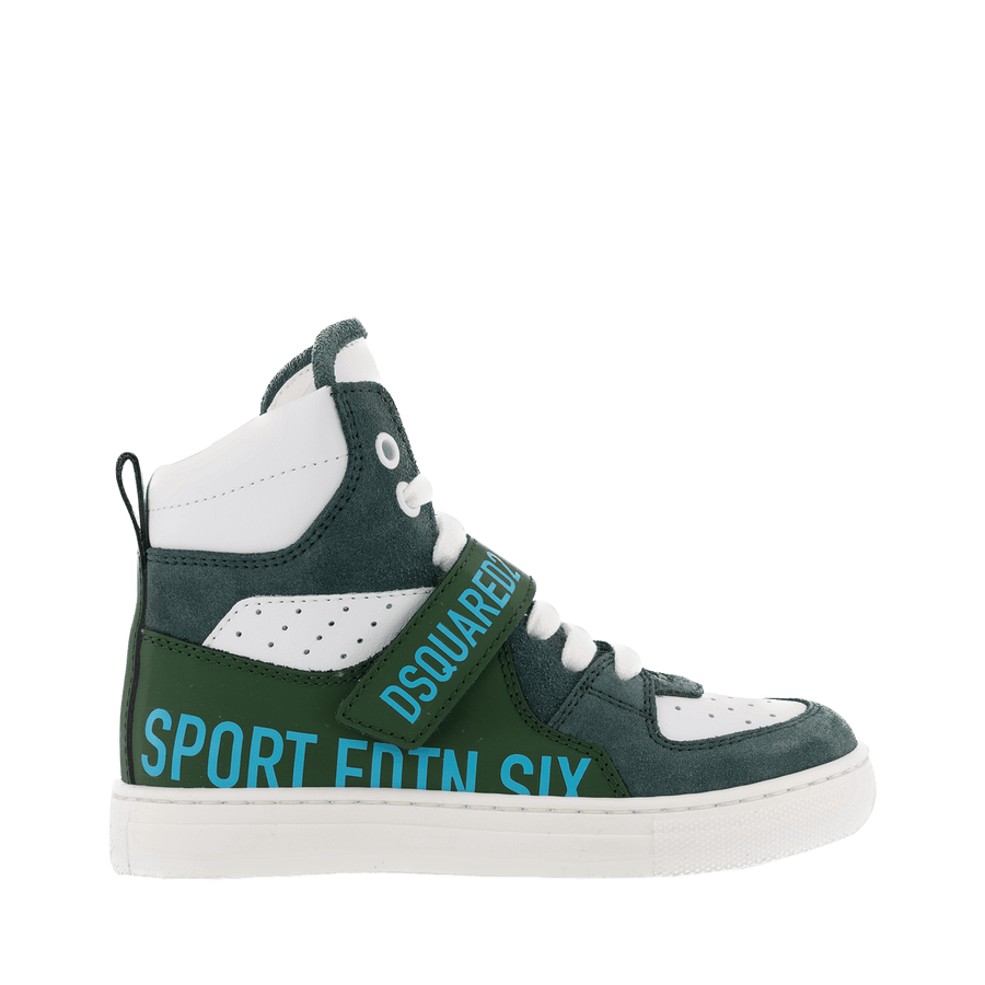 Dsquared2 Kinder Unisex Sneakers Groen