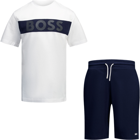 Boss Kids Boys Set in Navy