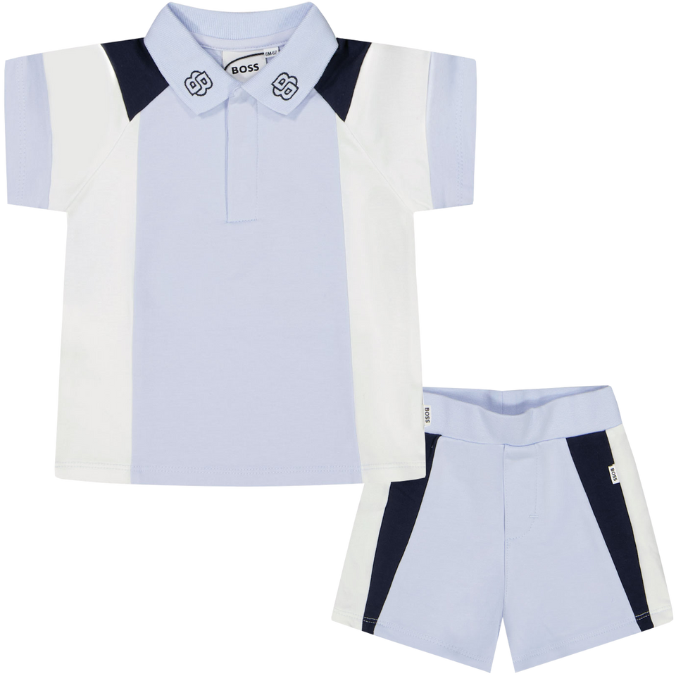 Boss Baby Boys Set in Light Blue