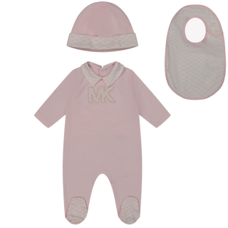 Michael Kors Baby Girls boxing suit in Light Pink