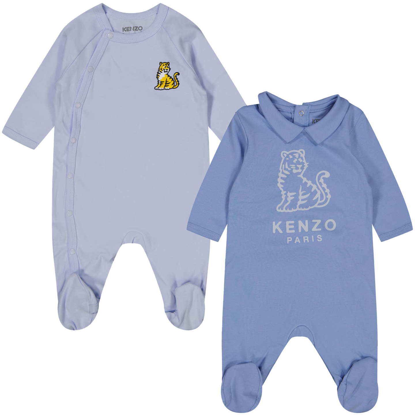 Kenzo kids Baby guys Playsuit In Light Blue