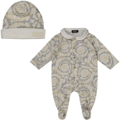 Versace Baby Meisjes Boxpakje In Grijs