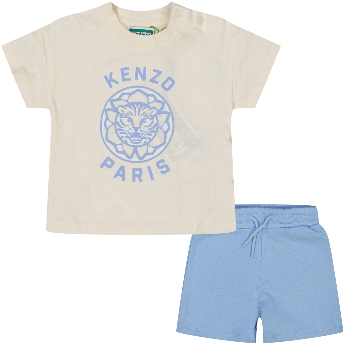 Kenzo kids Baby boys set in Light Blue