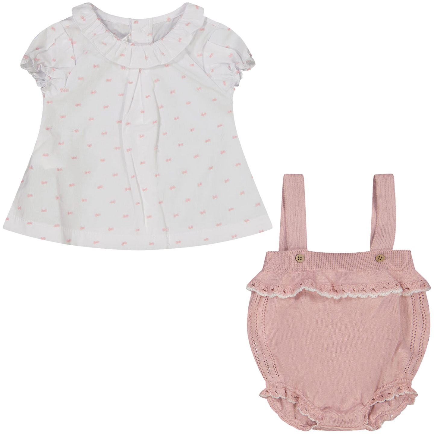 Mayoral Baby Girls Set  Light Pink