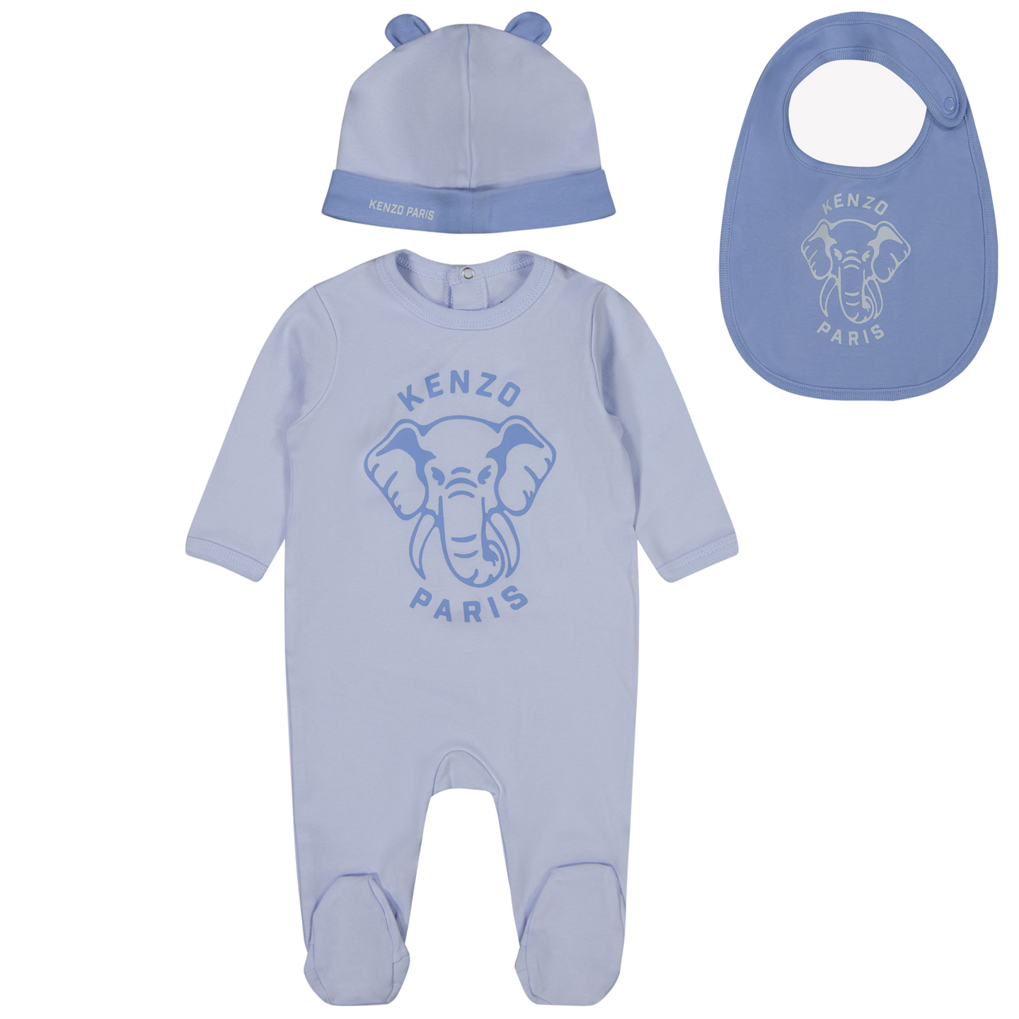 Kenzo kids Baby guys Playsuit In Light Blue