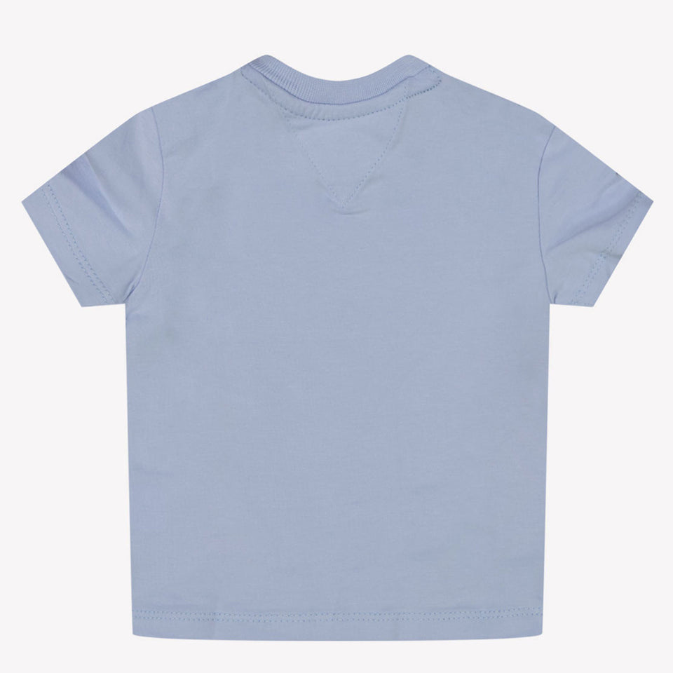 Tommy Hilfiger Baby Unisex T-Shirt in Light Blue