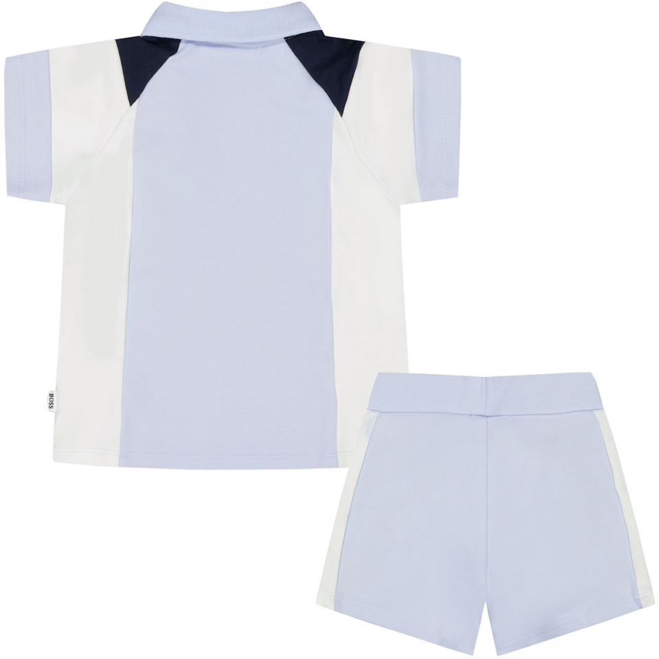 Boss Baby Boys Set in Light Blue