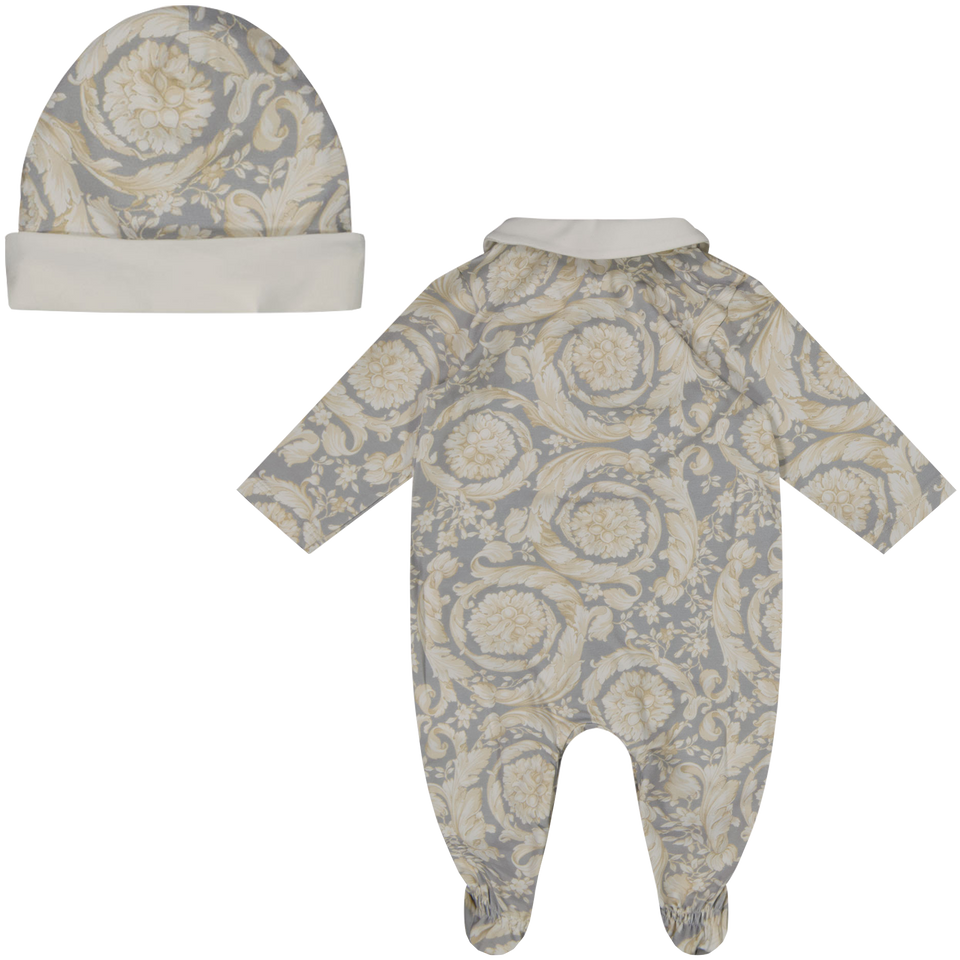 Versace Baby Meisjes Boxpakje In Grijs