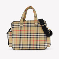 Burberry Baby Unisex Diaperbag Beige