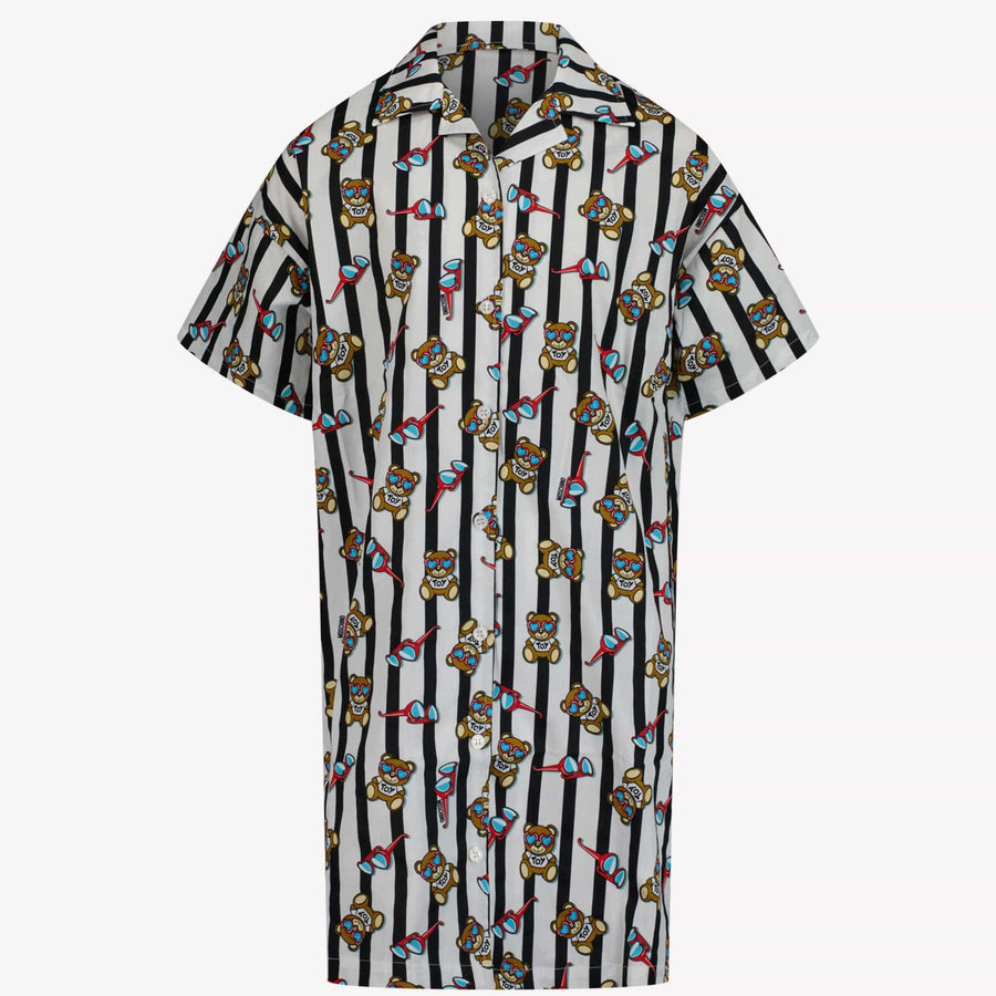 Moschino Kinder Meisjes Jurk Zwart 4Y