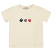 Moncler Bebek Erkekler T-Shirt Sarı