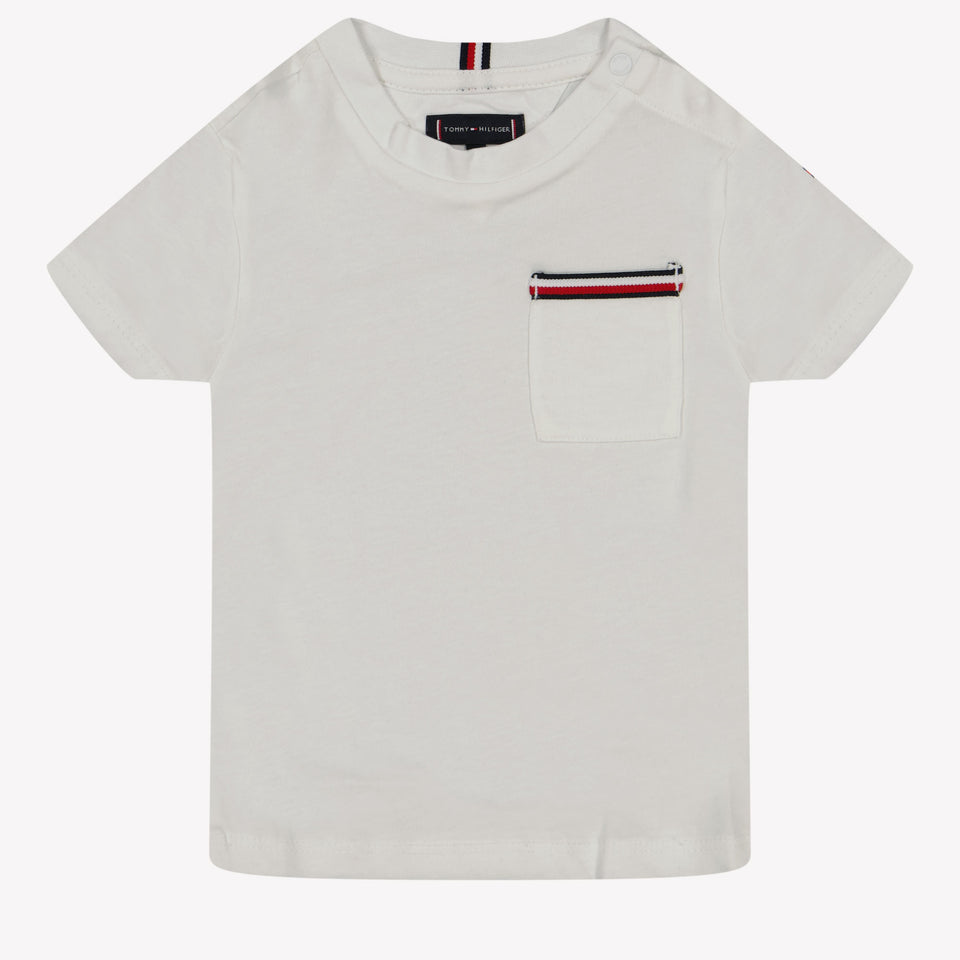 Tommy Hilfiger Baby Jongens T-shirt Wit