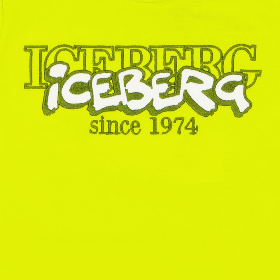 Iceberg Baby Jongens T-shirt Lime