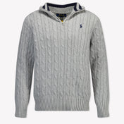 Ralph Lauren Jongens Trui Licht Grijs