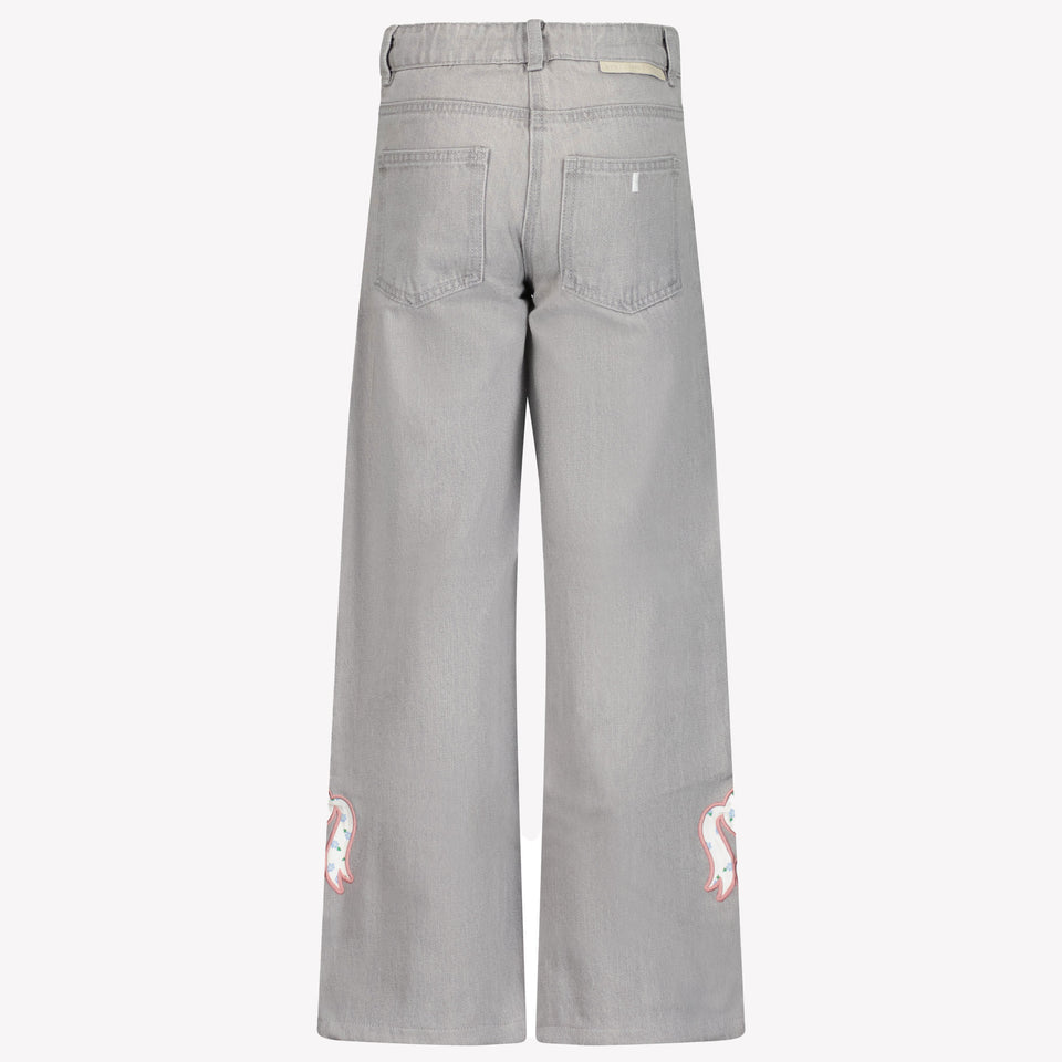 Stella McCartney Kids Girls Jeans Gray