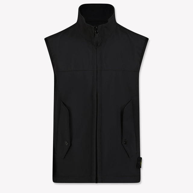 Stone Island Kinder Jongens Bodywarmer In Zwart