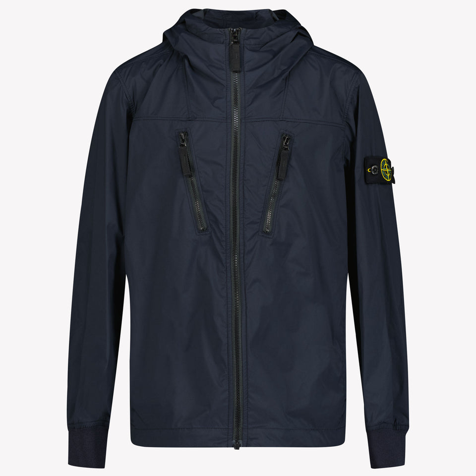 Stone Island Kinder Jongens Zomerjas In Navy