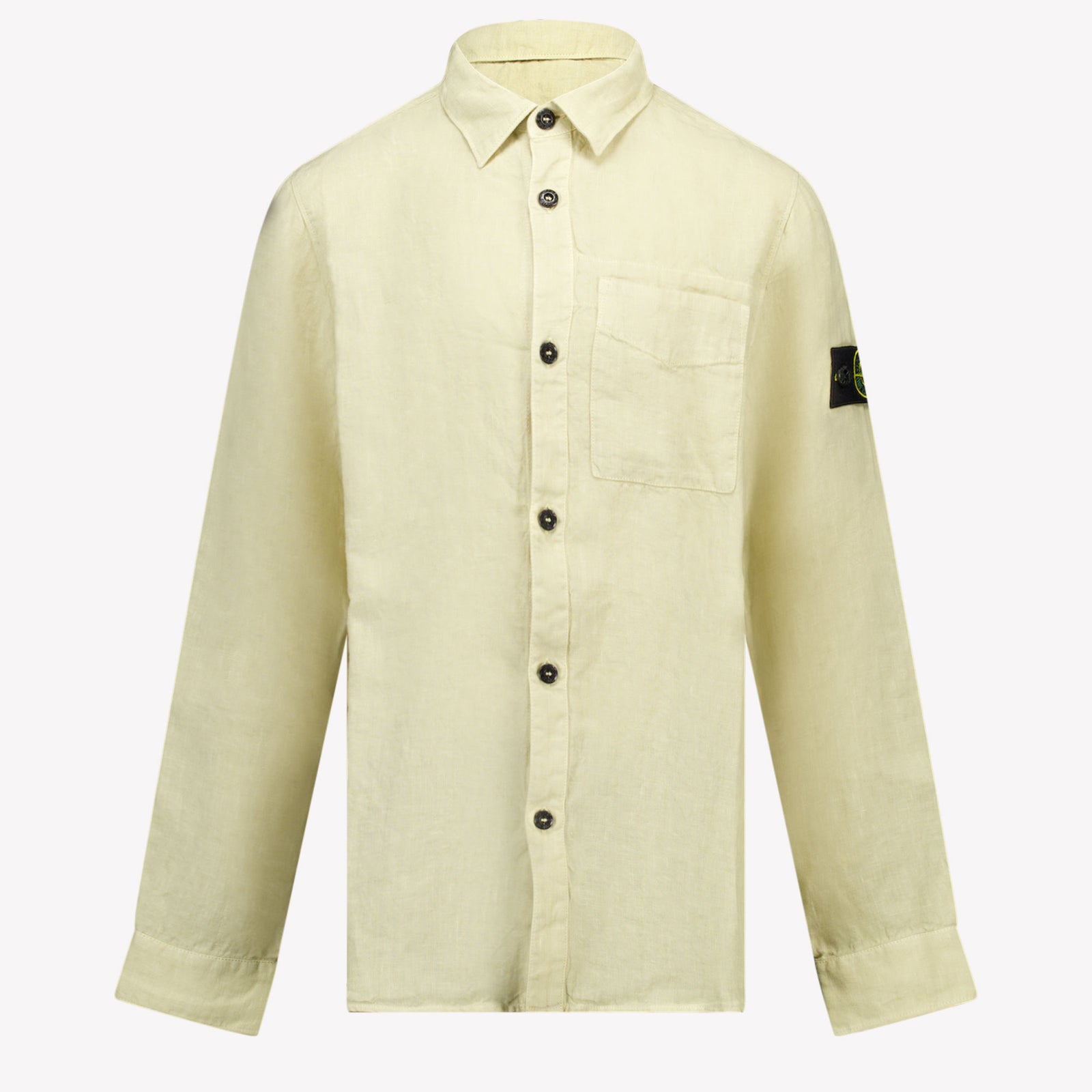Stone Island Kinder Jongens Blouse In Beige