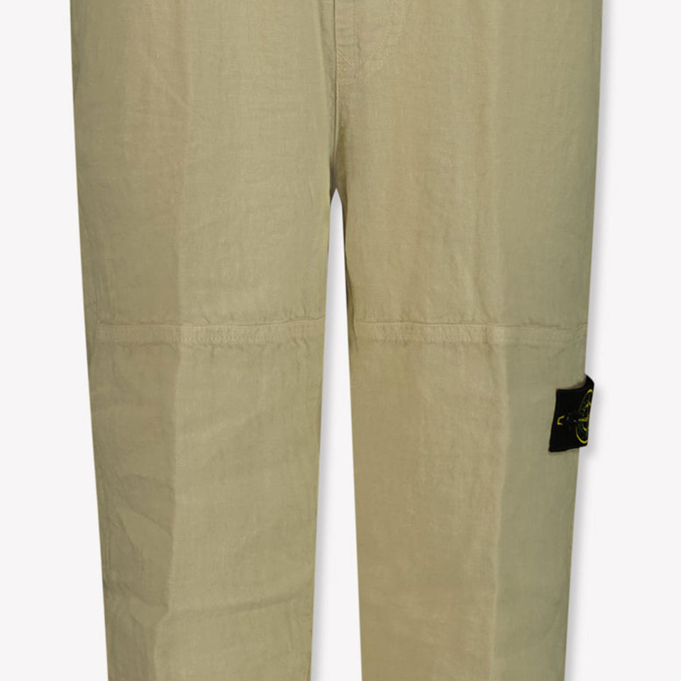 Stone Island Kinder Jongens Broek In Beige