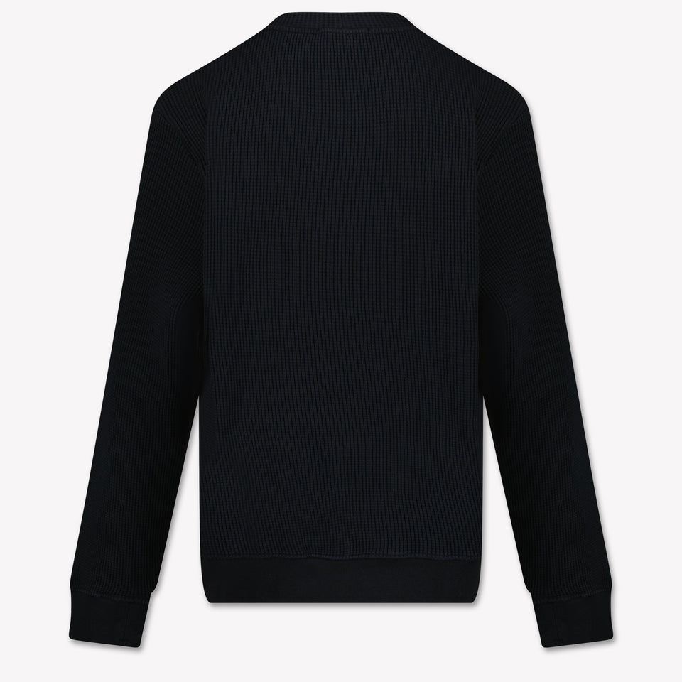 Stone Island Kids Boys Sweater in Navy