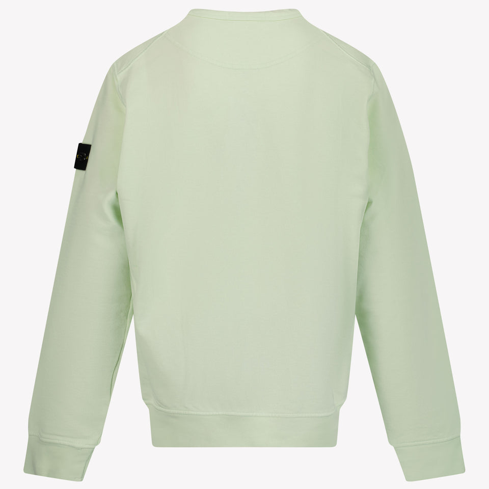 Stone Island Kinder Jongens Trui In Lime