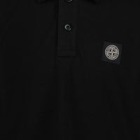 Stone Island Kids Boys Polo  Black