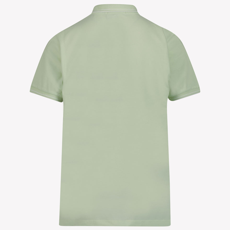 Stone Island Kinder Jongens Polo In Lime