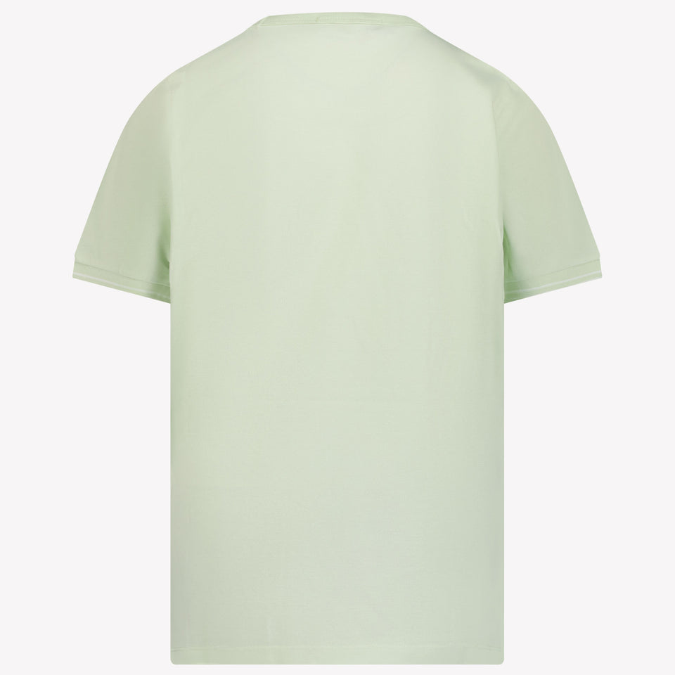 Stone Island Kinder Jongens T-Shirt In Lime