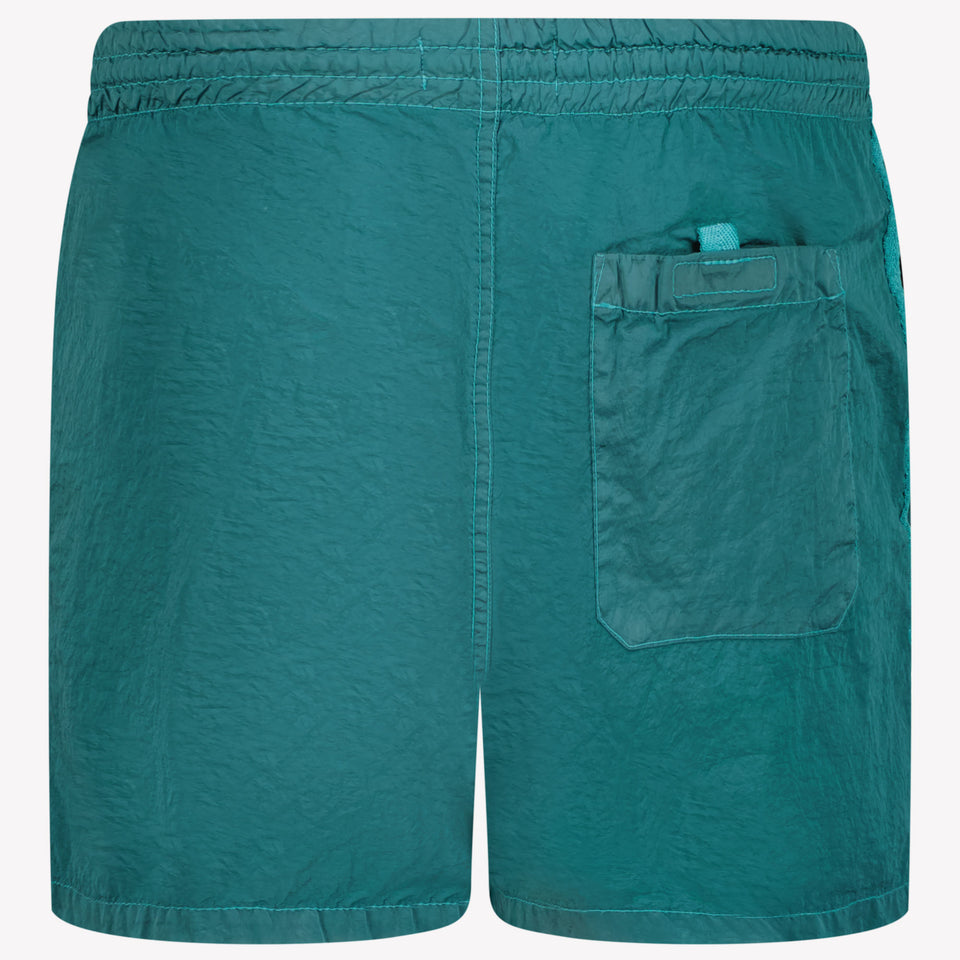 Stone Island Kids Boys Swimwear In turquoise