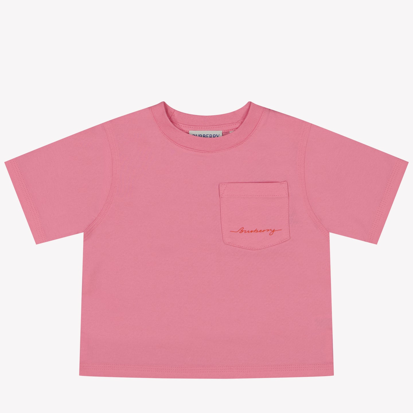 Burberry Cedar Baby Girls T-Shirt in Pink