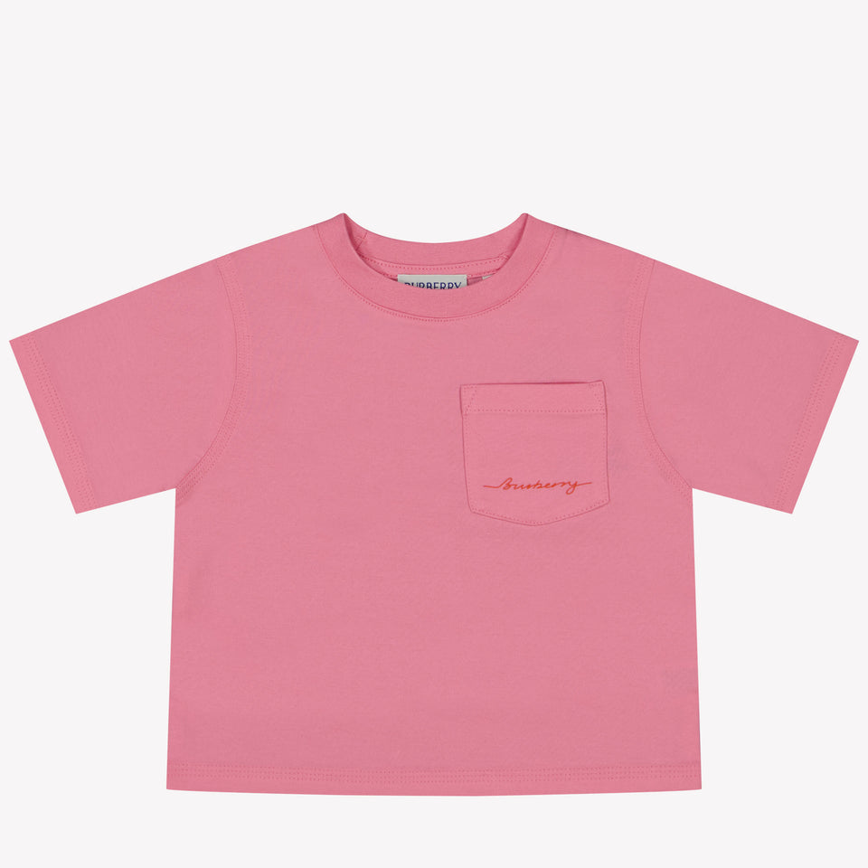 Burberry CEDAR Baby Meisjes T-Shirt In Roze