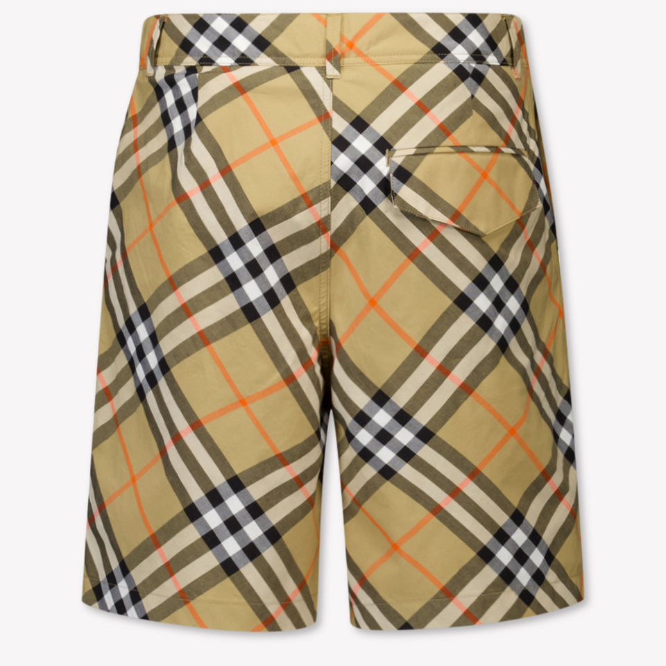 Burberry Oscar Kids Boys Shorts  Beige