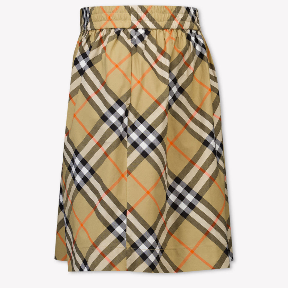 Burberry Kelsey Kinder Meisjes Rokje In Beige