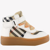 Burberry Sheldon Unisex Sneakers in Beige