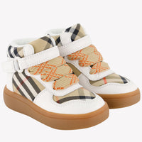 Burberry Sheldon Unisex Sneakers  Beige