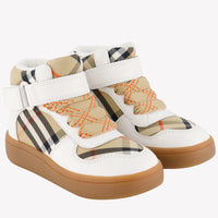 Burberry Sheldon Unisex Sneakers  Beige