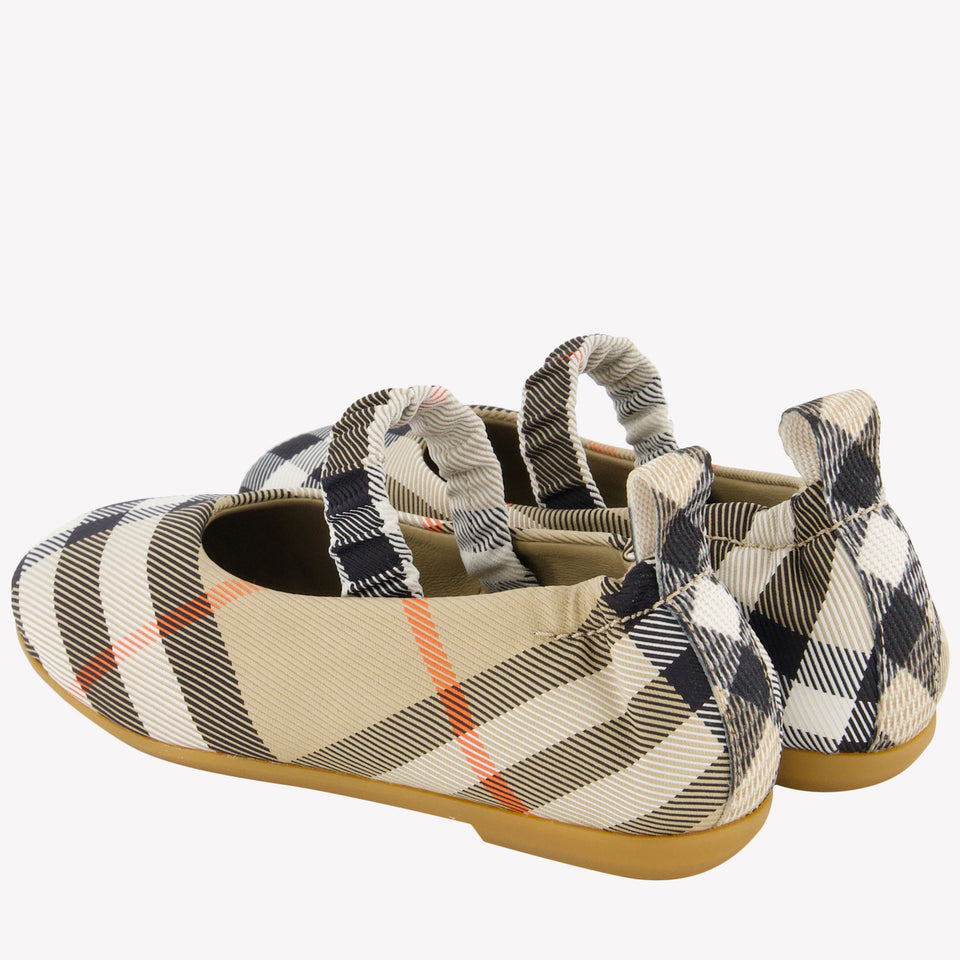 Burberry Cherley Girls Shoes In Beige