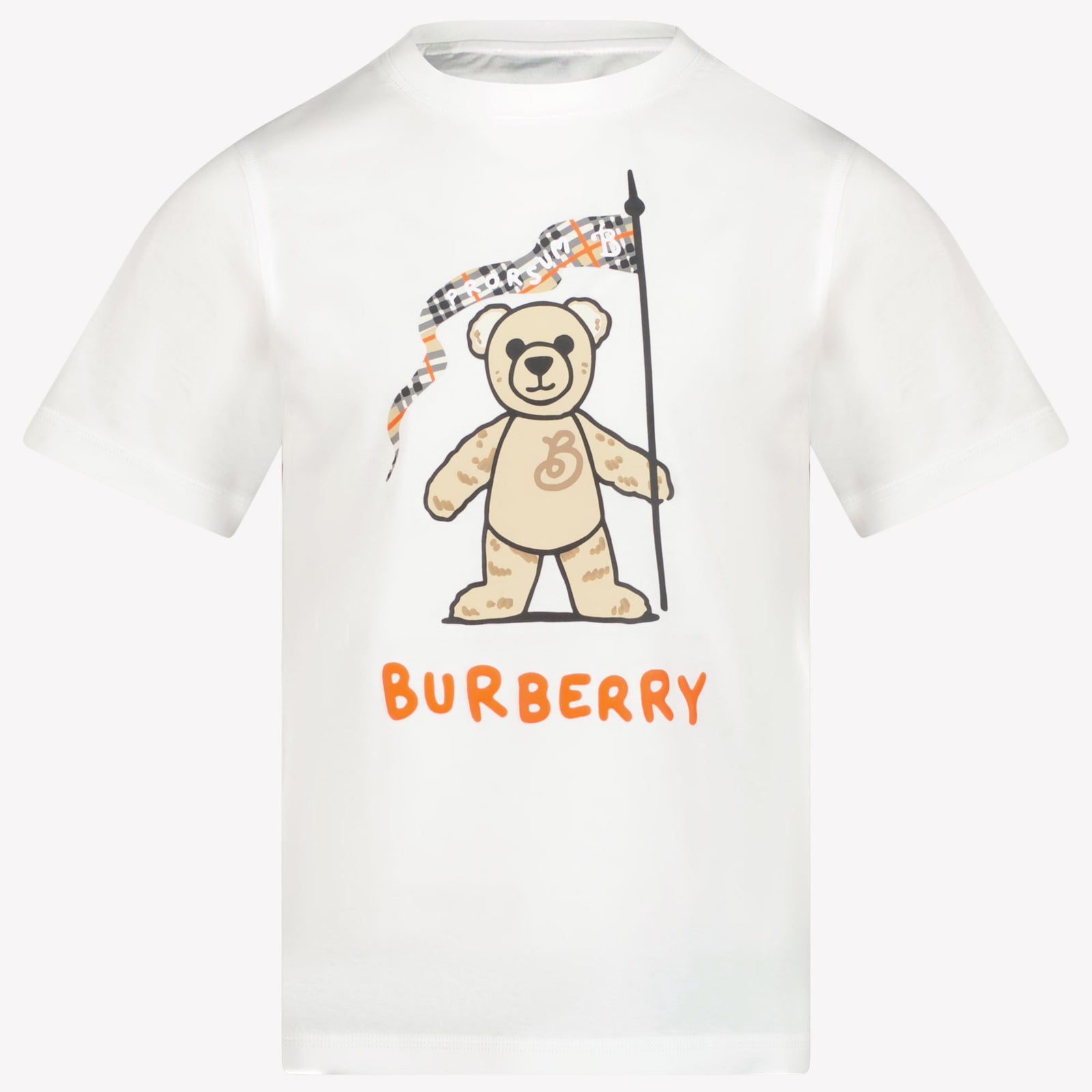 Burberry Kinder Unisex T-Shirt In Wit