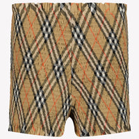 Burberry Remy Kids Girls Shorts  Beige